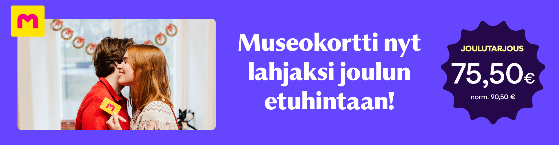 Paraati / Museokortti joulukampanja
